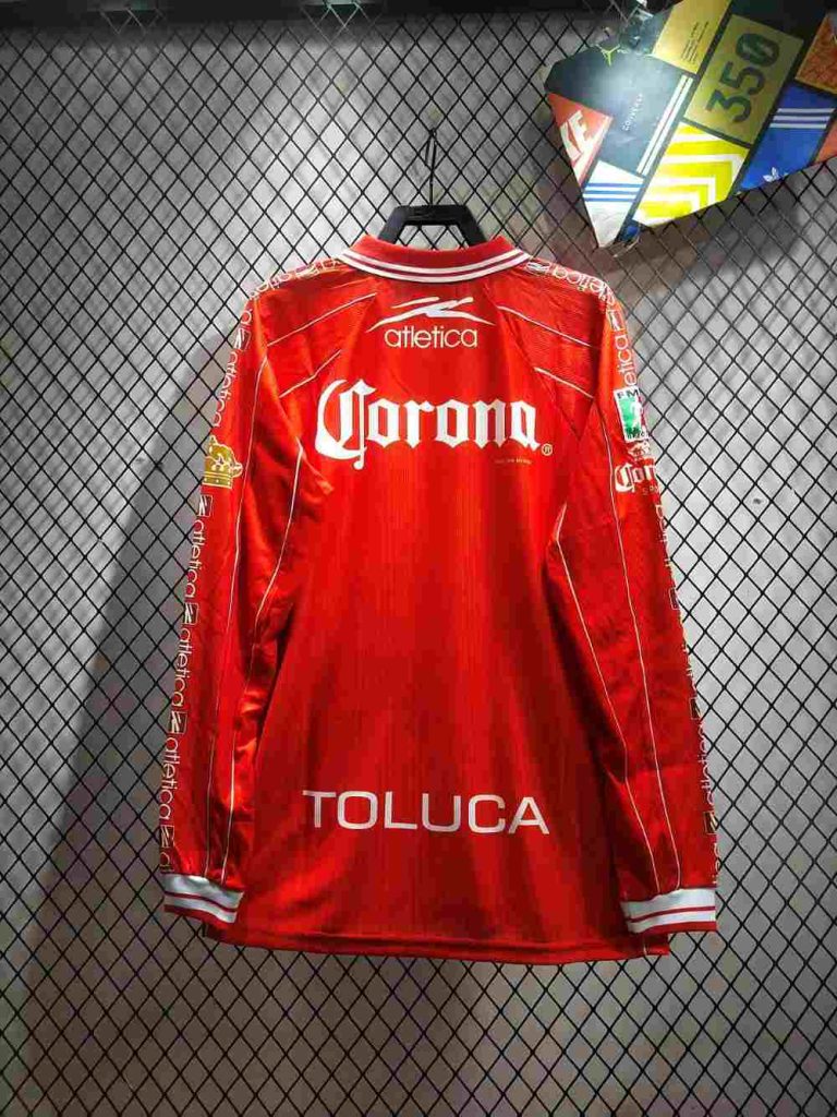 Toluca 1999-00 Camiseta local de manga larga