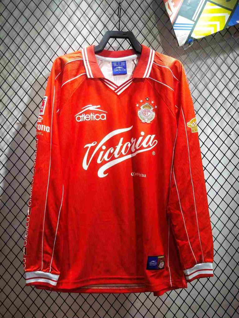 Toluca 1999-00 Camiseta local de manga larga