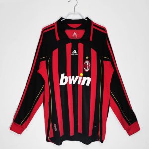 AC Milan 2006-07 Camiseta local de manga larga