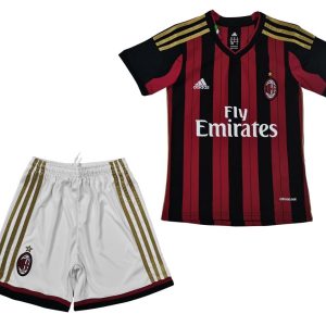 niños AC Milan 2013-14 Local Kit