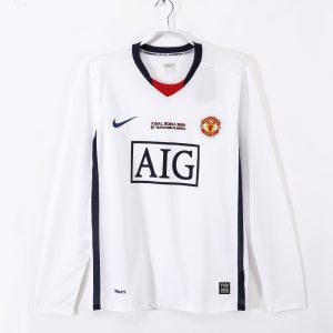 Manchester United 2008-09 Camiseta visitante de manga larga