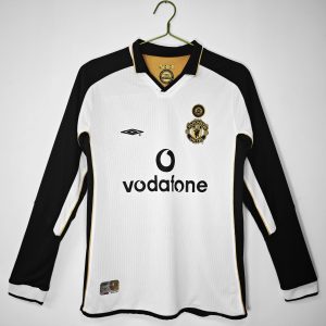 Manchester United 2001-02 centennial edition Camiseta de manga larga