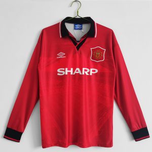 Manchester United 1994-96 Camiseta local de manga larga