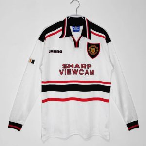 Manchester United 1998-99 Camiseta visitante de manga larga