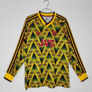 Arsenal 1991-93 Camiseta visitante de manga larga