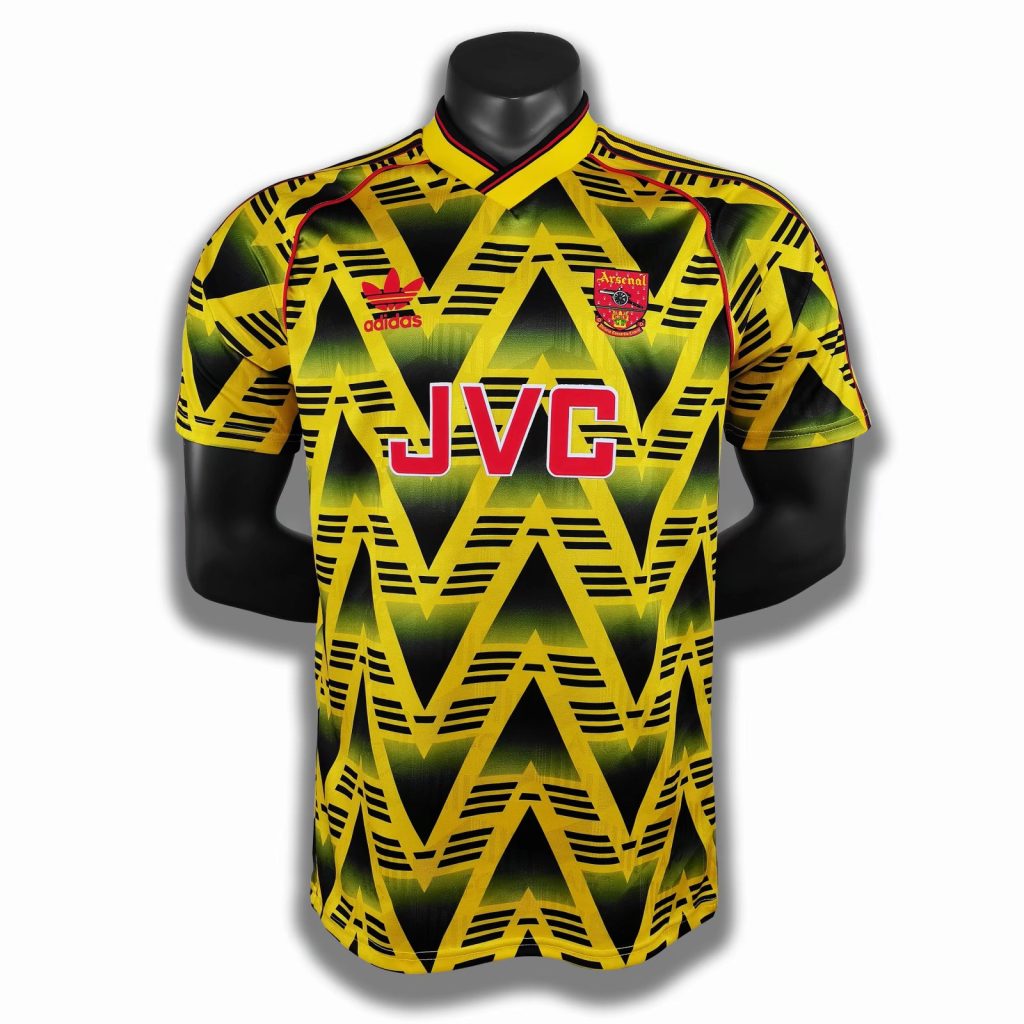 Arsenal 1991-93 Camiseta visitante