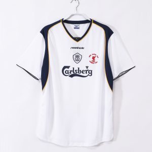 Liverpool 2001-02 Camiseta visitante
