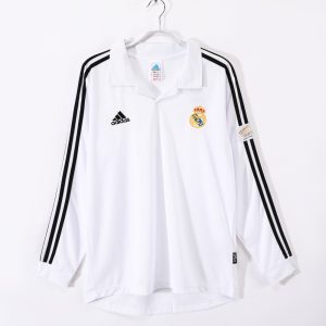 Real Madrid 2002-03 Camiseta local de manga larga