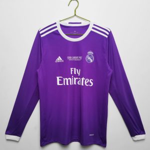 Real Madrid 2016-17 Camiseta visitante de manga larga