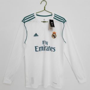 Real Madrid 2017-18 Camiseta local de manga larga