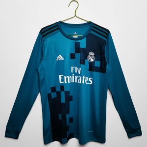 Real Madrid 2017-18 Tercera camiseta de manga larga