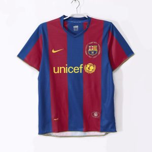 Barcelona 2007-08 Camiseta local