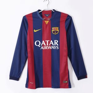 Barcelona 2014-15 Camiseta local de manga larga