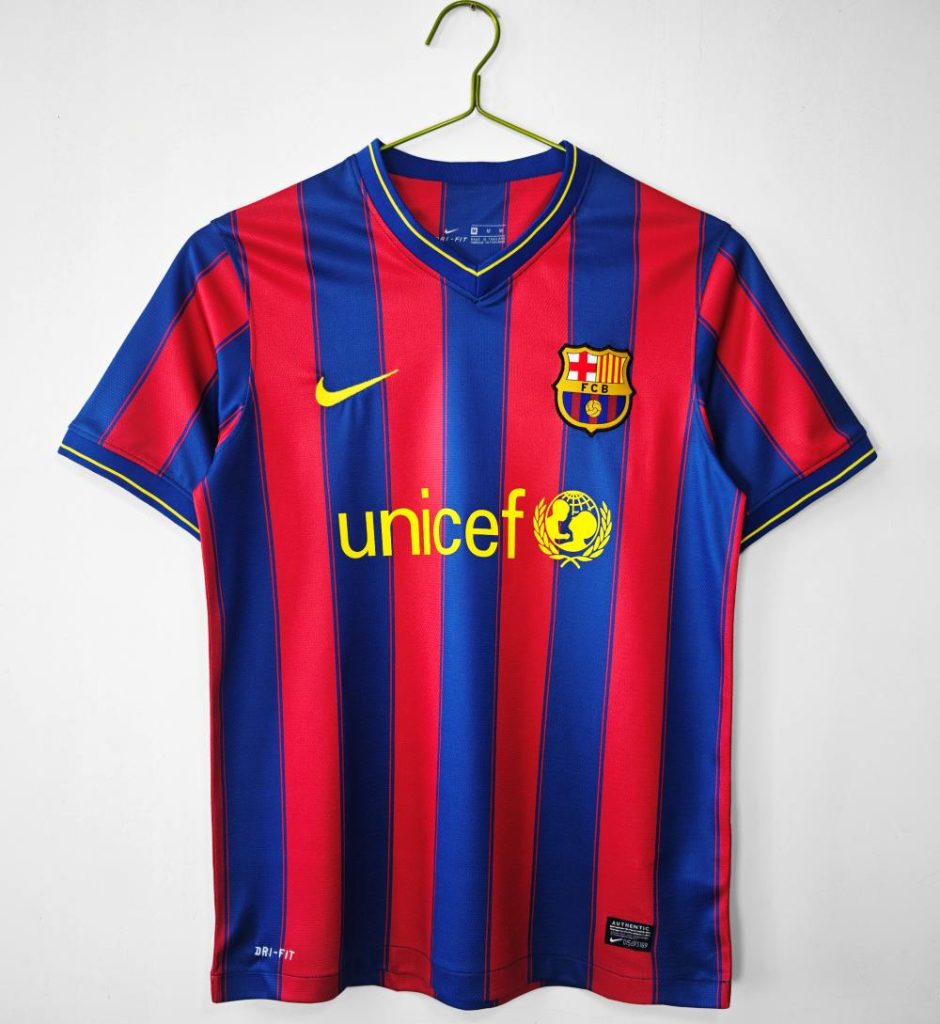 Barcelona 2009-10 Camiseta local