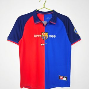 Barcelona 1999-00 Local Centennial Edition Camiseta