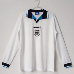 Inglaterra 1996 Camiseta local de manga larga