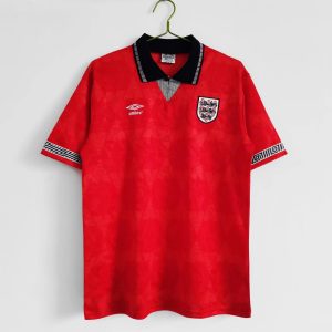 Inglaterra 1990 Camiseta visitante
