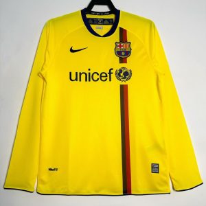 Barcelona 1989-92 Camiseta visitante de manga larga