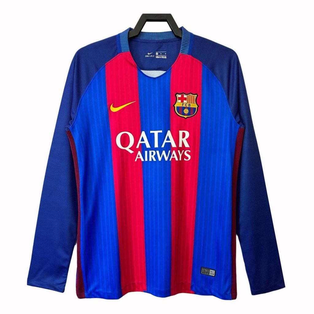Barcelona 2016-17 Camiseta local de manga larga