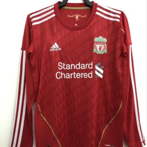 Liverpool 2010 Camiseta local de manga larga