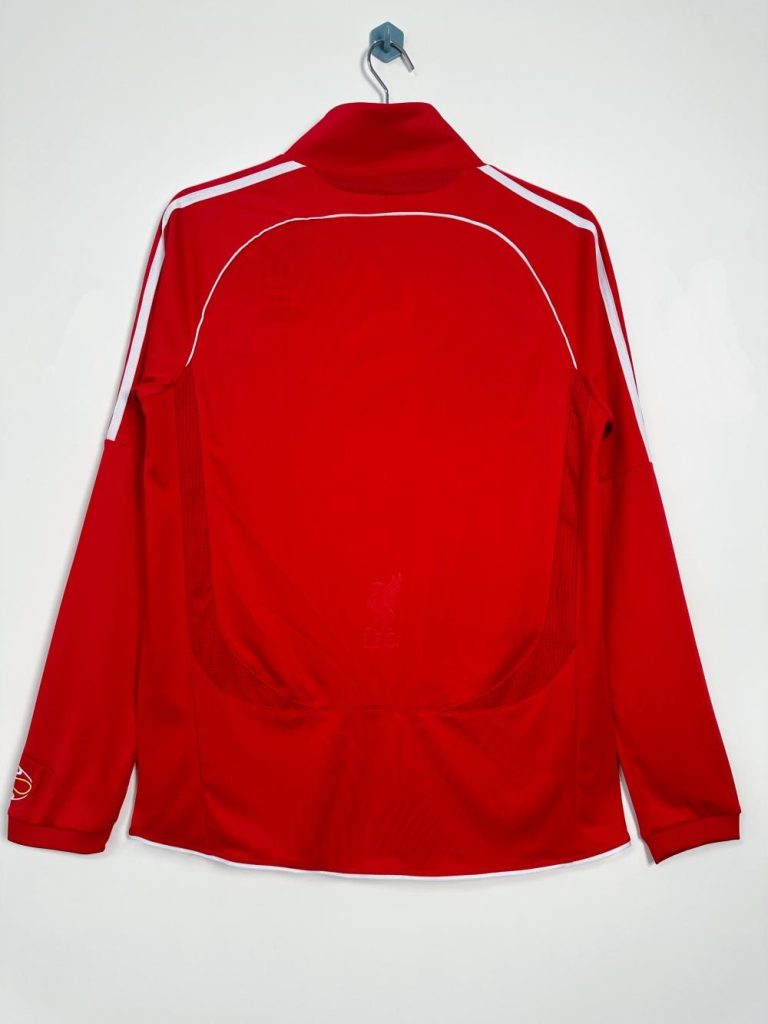 Liverpool 2006-08 Local Long Sleeve UCL Camiseta