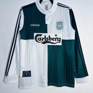 Liverpool 1995-96 Camiseta visitante de manga larga