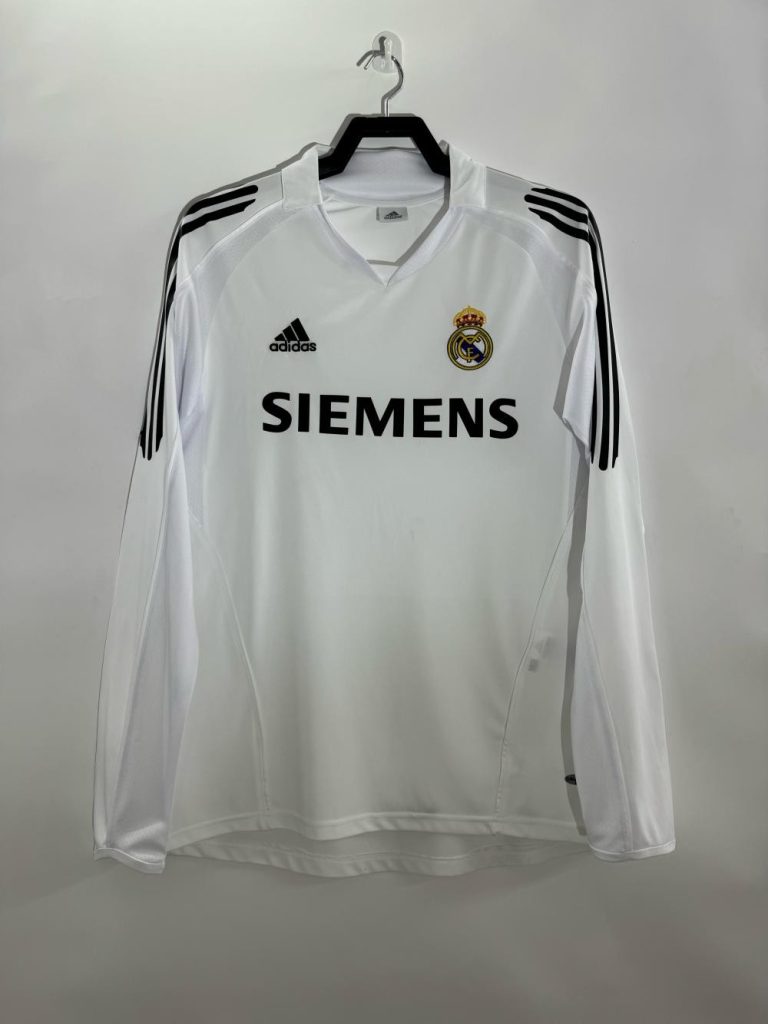 Real Madrid 2005-06 Camiseta local de manga larga