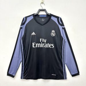Real Madrid 2016-17 Tercera camiseta de manga larga