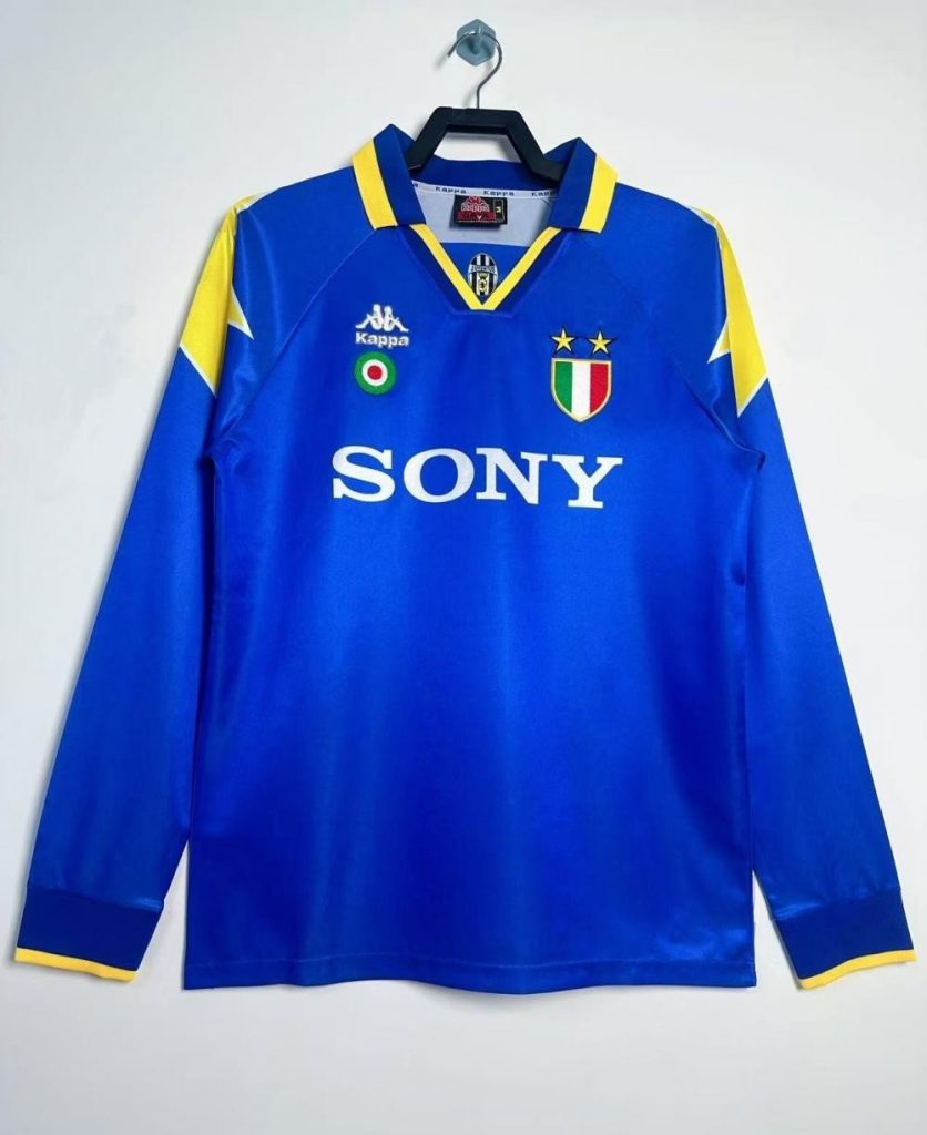 Juventus 1995-96 Camiseta visitante de manga larga