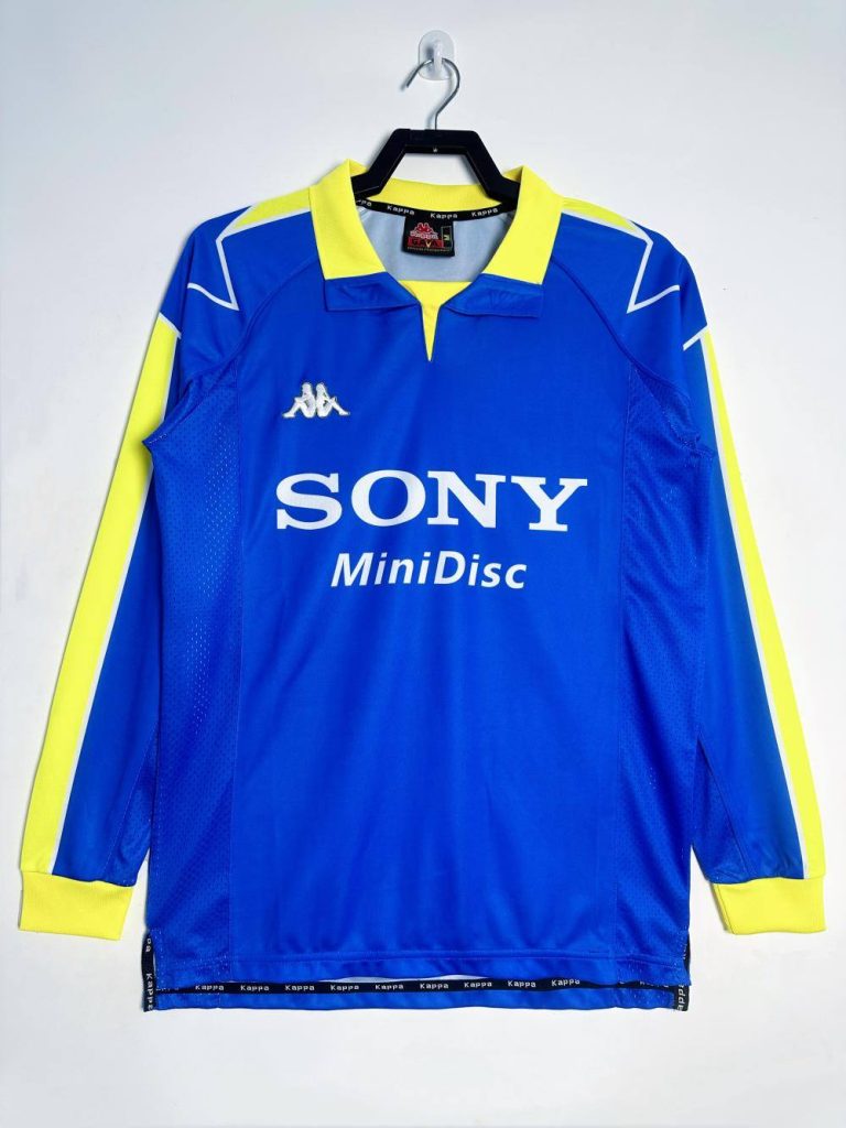 Juventus 1997-99 Camiseta visitante de manga larga