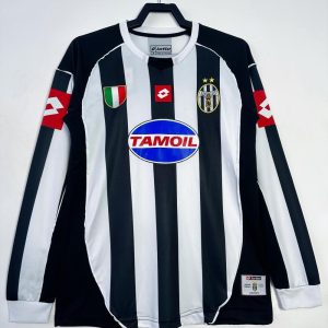 Juventus 2002-03 Camiseta local de manga larga