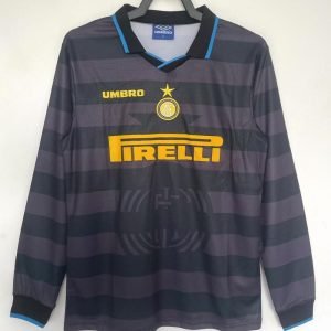 Inter Milan 1997-98 Camiseta visitante de manga larga