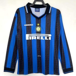 Inter Milan 1997-98 Camiseta local de manga larga