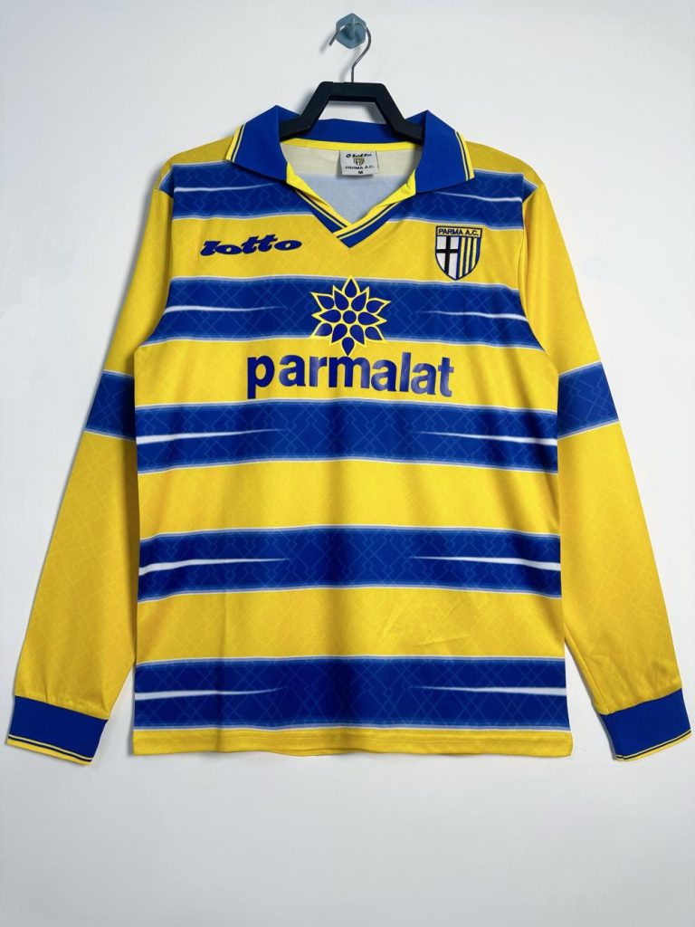 Parma 1998-99 Camiseta local de manga larga