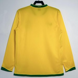 Brasil 2006 Camiseta local de manga larga