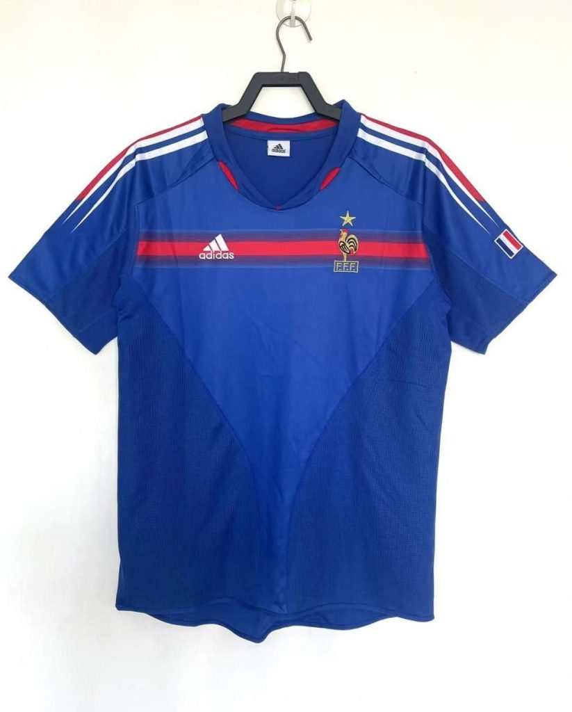 Francia 2004 Camiseta local