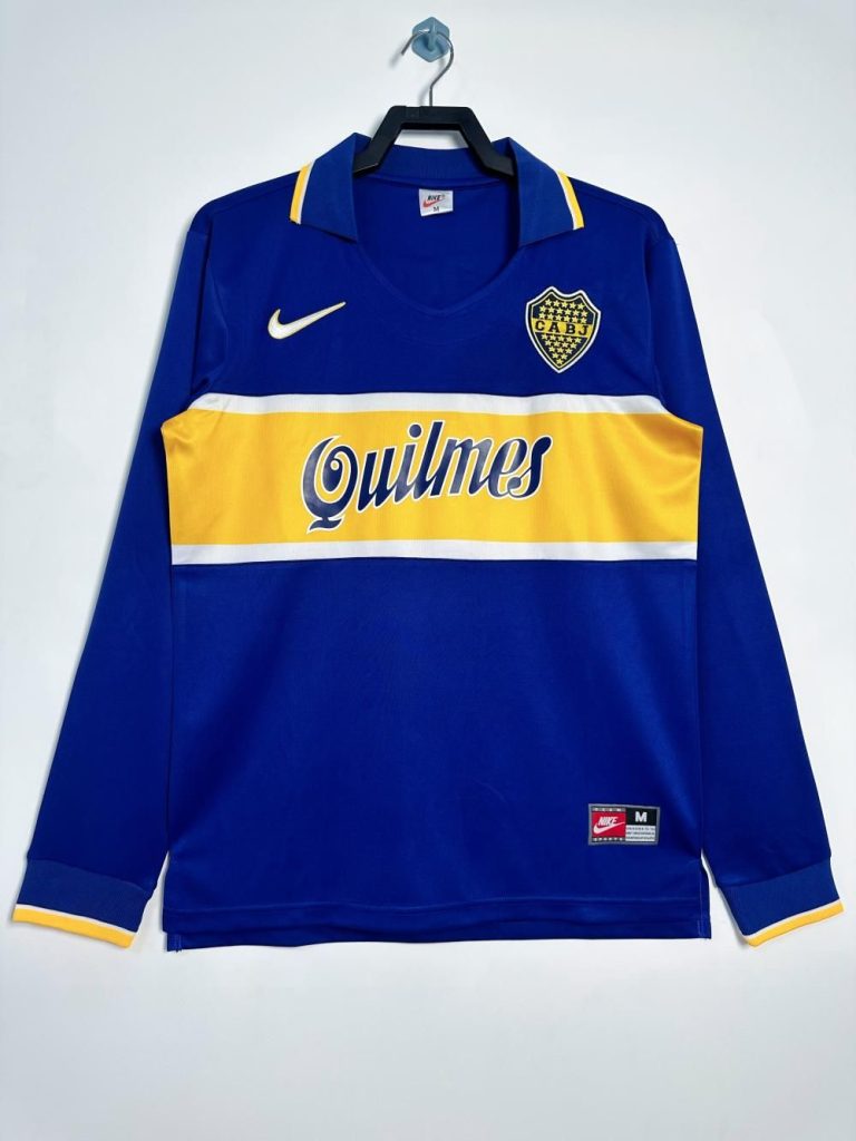 Boca Juniors 1996-97 Camiseta local de manga larga