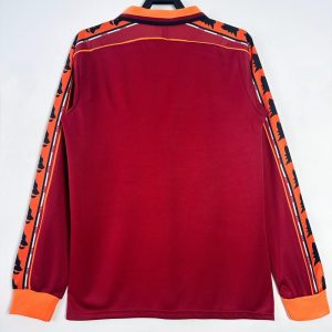 Roma 1998-99 Camiseta local de manga larga