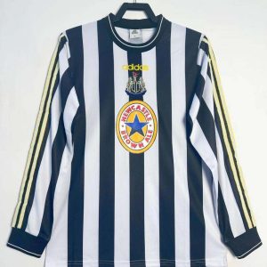 Newcastle United 1997-99 Camiseta local de manga larga