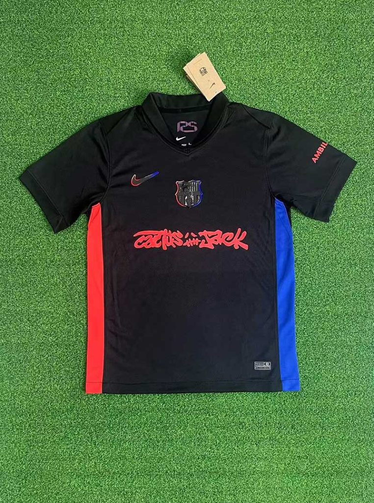 Barcelona 2024-25 Visitante Travis Scott Camiseta