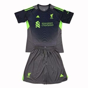 niños Liverpool 2025-26 Portero Kit