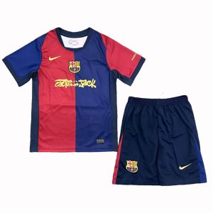 niños Barcelona 2024-25 Local Cactus Jack Kit