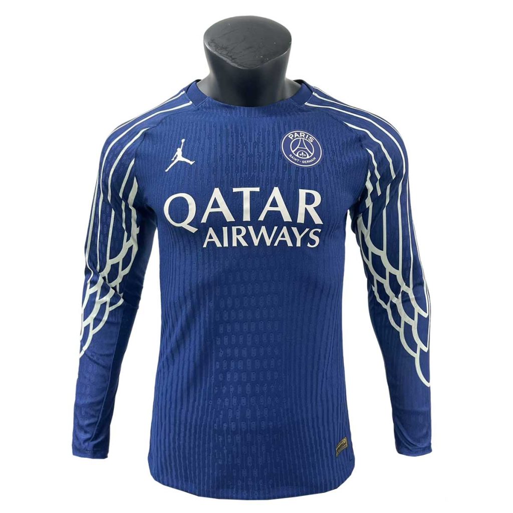 Paris Saint-Germain 2024-25 Cuarta Versión jugador Camiseta de manga larga