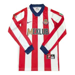 Chivas Guadalajara 1997-98 Camiseta local de manga larga