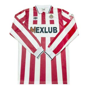 Chivas Guadalajara 1995-96 Camiseta local de manga larga
