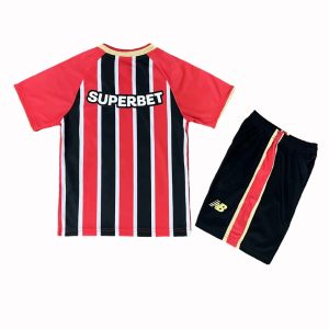 niños São Paulo 2025-26 Visitante Kit