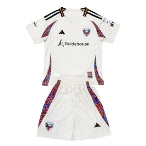 niños D.C. United 2025-26 Visitante Kit