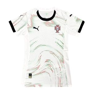 Mujer Portugal 2025 Camiseta visitante
