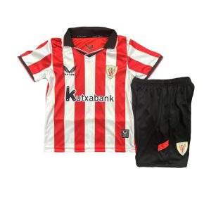 niños Athletic Bilbao 2025 Local Kit