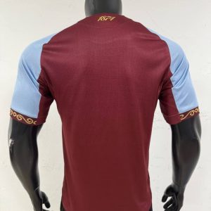 Aston Villa 2025-26 Camiseta local versión jugador